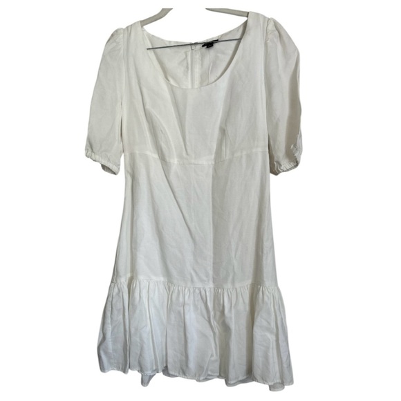 Ann Taylor Cream Puff Sleeve Sundress - Picture 1 of 8